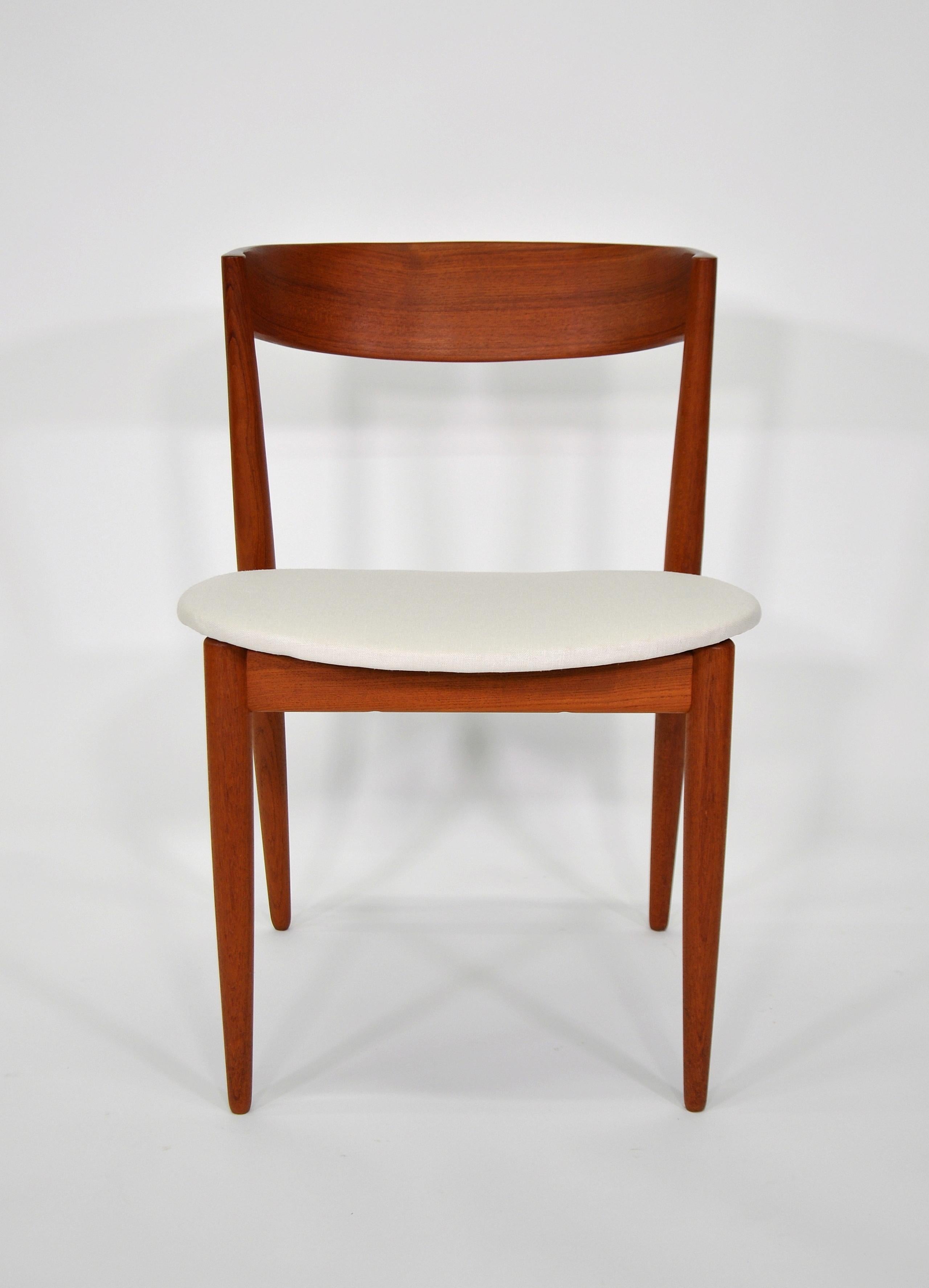 Set of Six H.W. Klein for Bramin Teak Dining Chairs, Denmark, 1960s 6