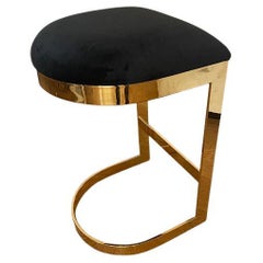 Ensemble de six tabourets de comptoir sans dossier Ibiza en velours par Modshop