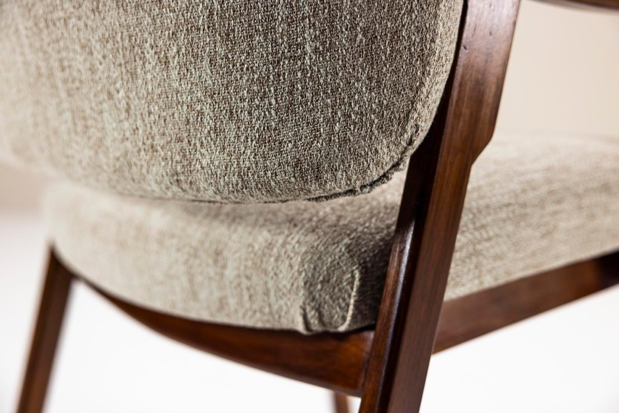Satz von sechs Ico & Luisa Parisi Modell 814 Esszimmerstühlen für Cassina, Italien 1961 7
