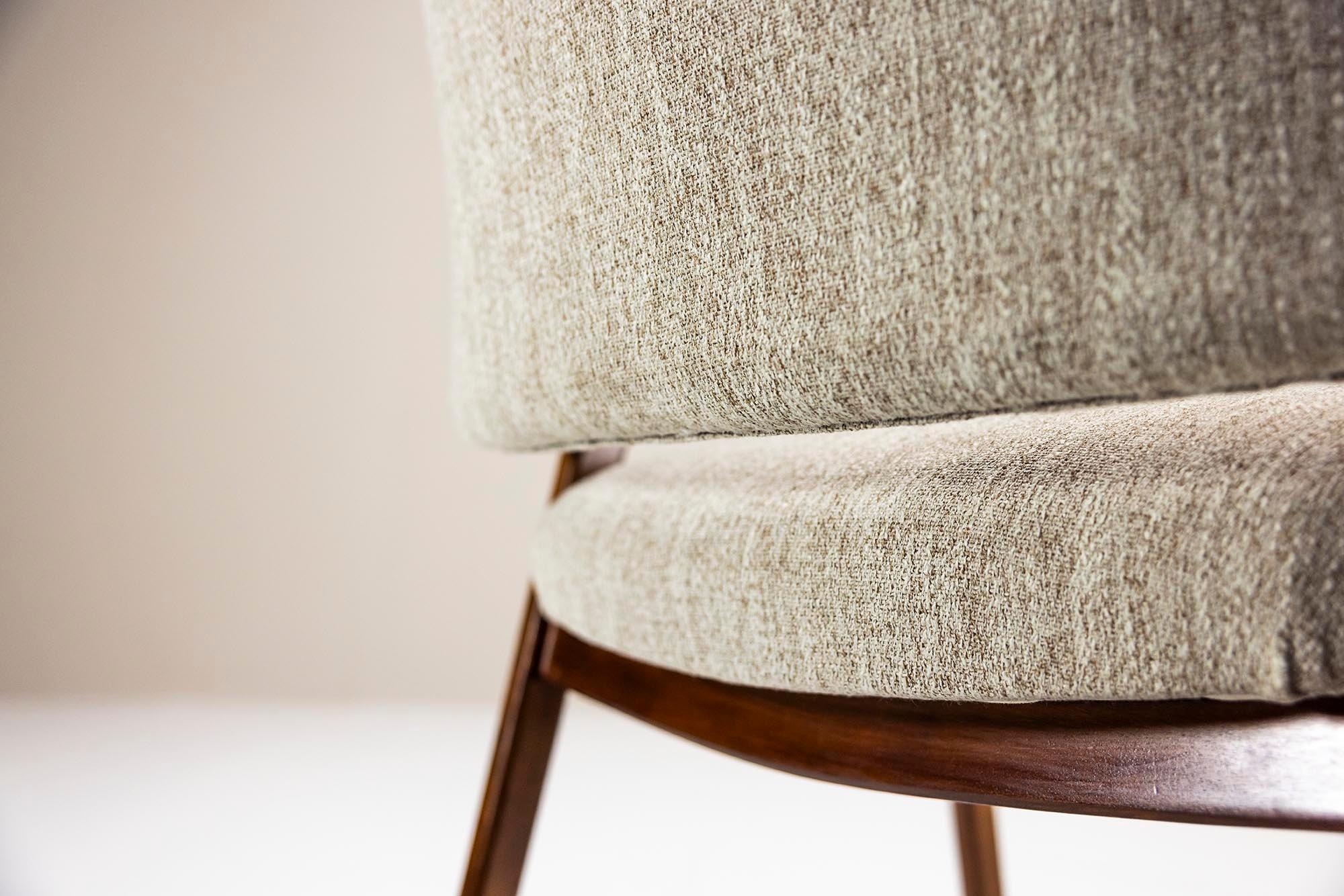 Satz von sechs Ico & Luisa Parisi Modell 814 Esszimmerstühlen für Cassina, Italien 1961 8