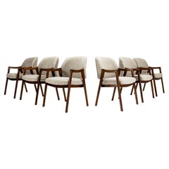 Set of Six Ico & Luisa Parisi Model 814 Dining Chairs for Cassina, Italy 1961