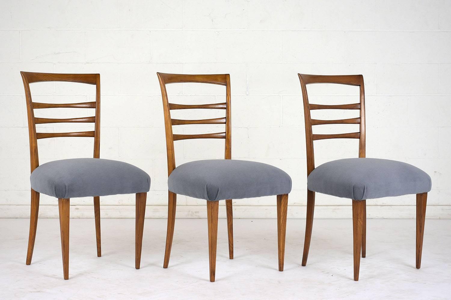 Mid-Century Modern Set of Ico Parisi Dining Chairs