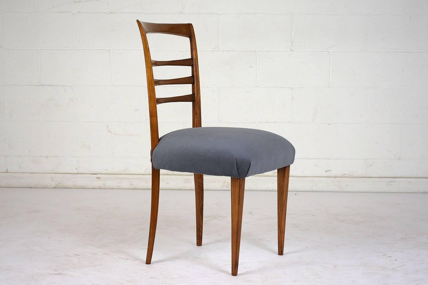 Set of Ico Parisi Dining Chairs In Excellent Condition In Los Angeles, CA