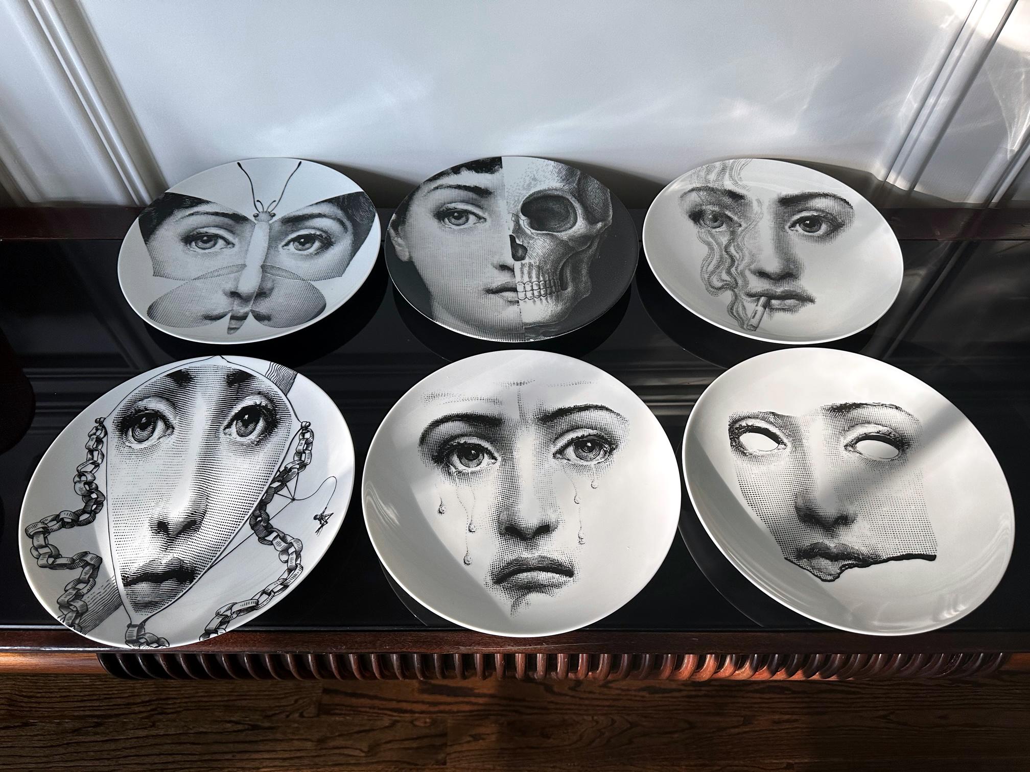 A set of six 