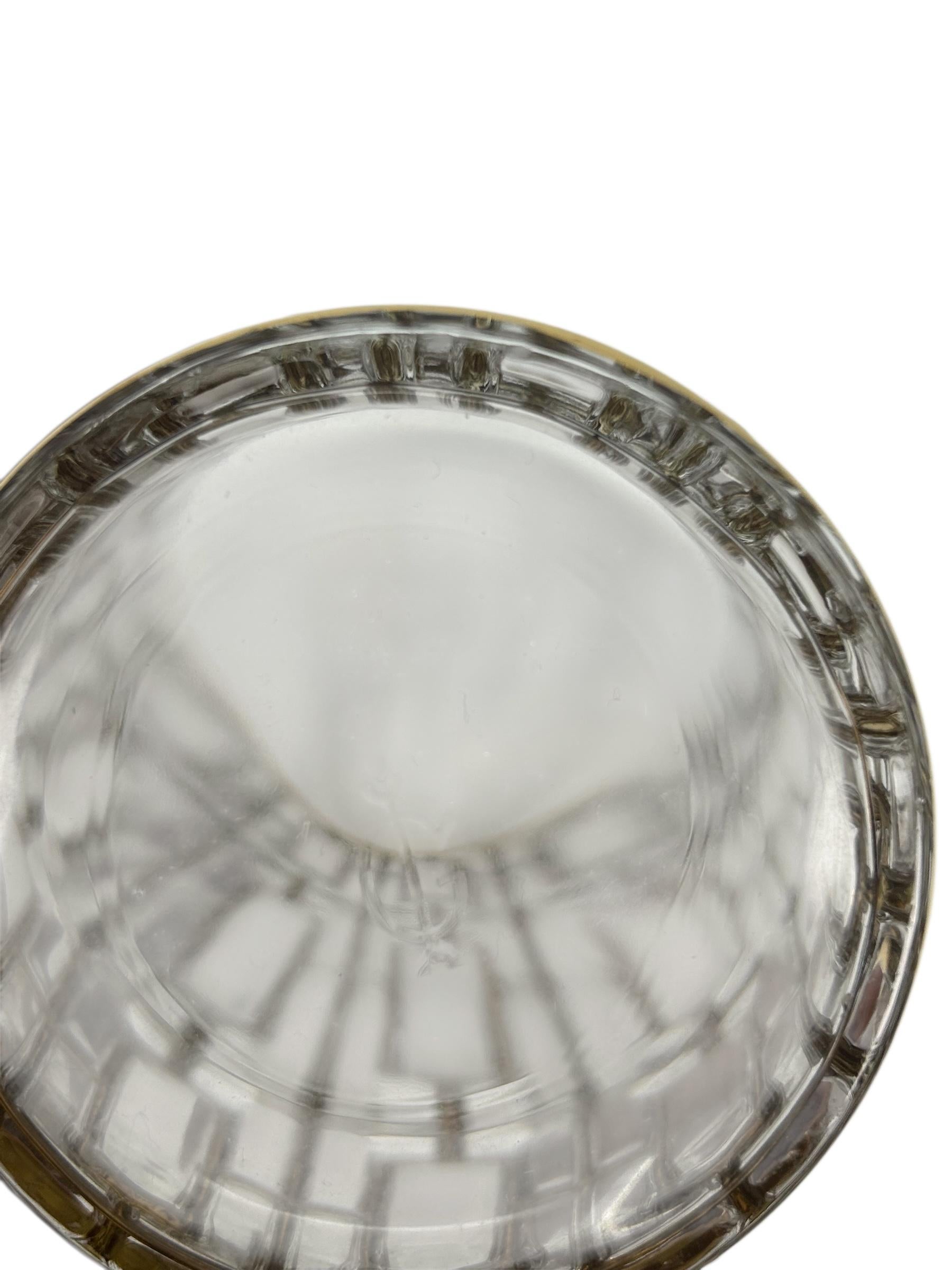 Sechser-Set Imperial Glass Highball-Gläser mit 22k Gold im 