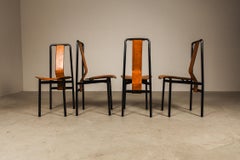 Set of six ‘Irma’ dining chairs by Achille Castiglioni for Zanotta, Italy, 1979