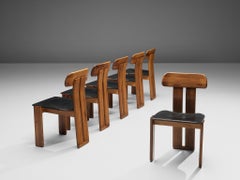 Set of Six Italian Dining Chairs by Sapporo