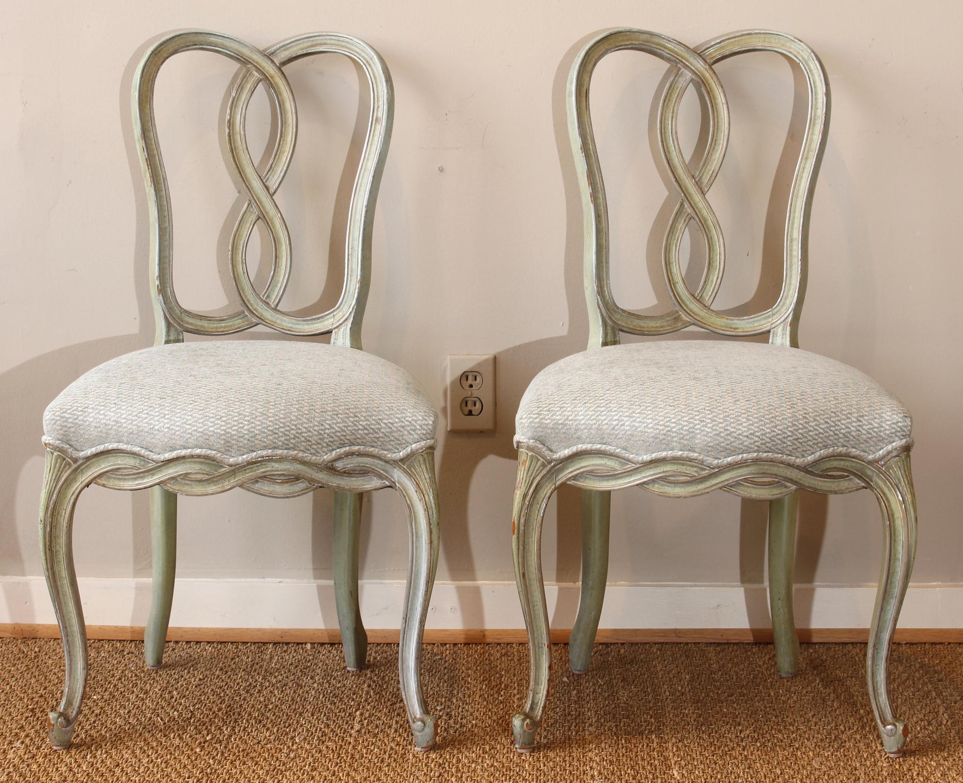 Set of Six Italian Dining Chairs (Barock)