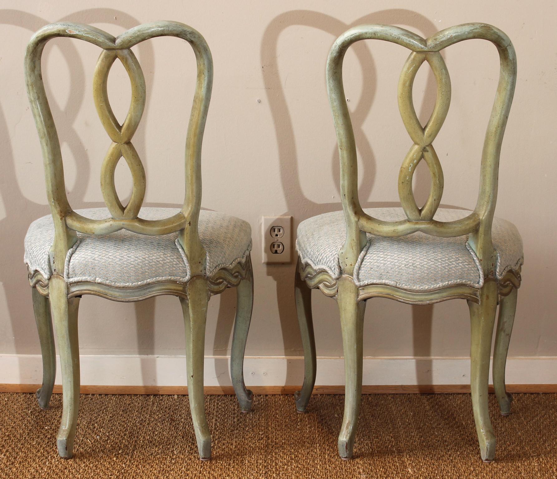 Mid-20th Century Set of Six Italian Dining Chairs