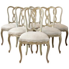 Set of Six Italian Dining Chairs