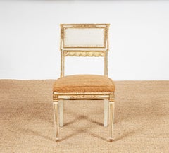 Set of Six Italian Neoclassical Dining Chairs