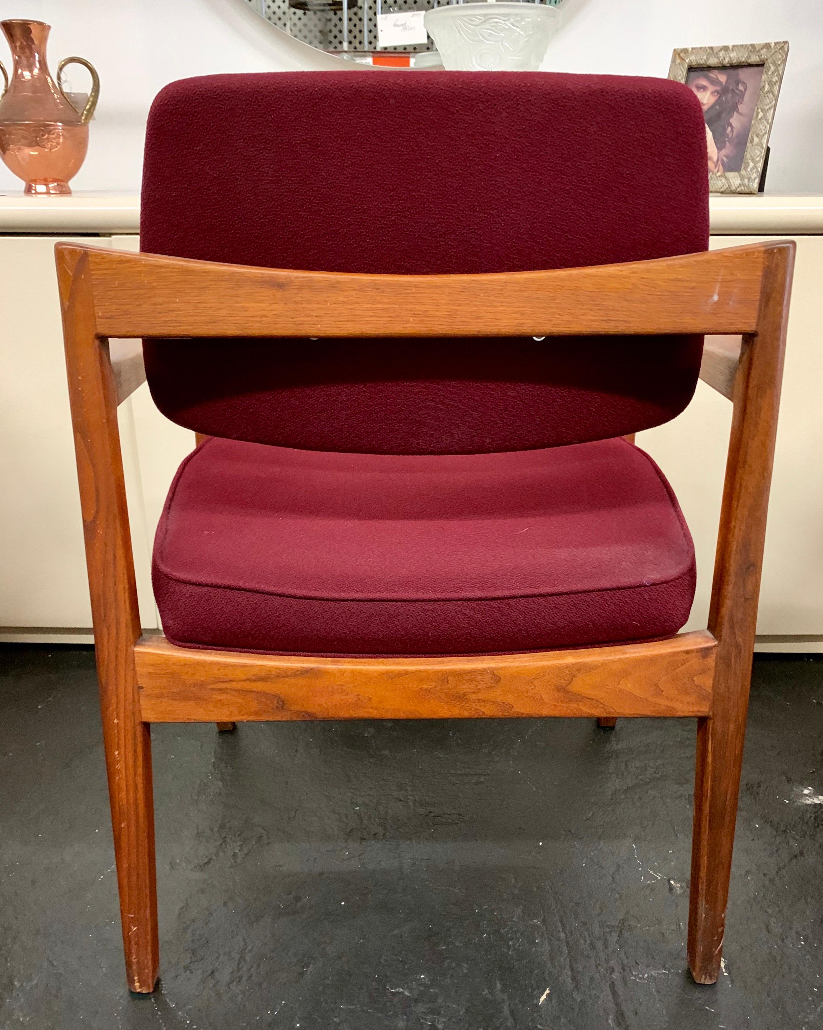 Mid-Century Modern Set of Six Jens Risom for Avon Corporation Armchairs Chairs