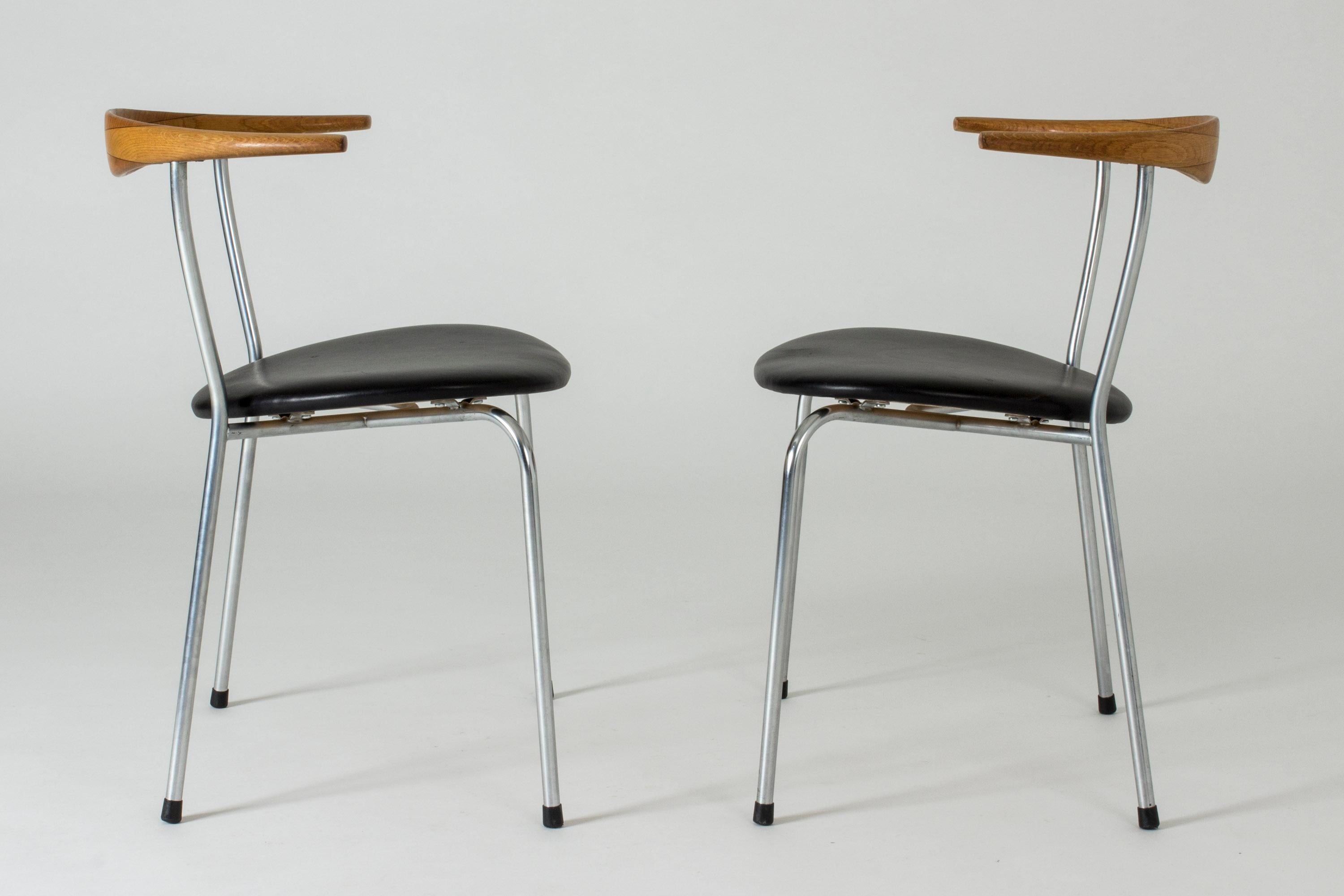 Mid-20th Century Set of Six “JH 701” Dining Chairs by Hans J. Wegner