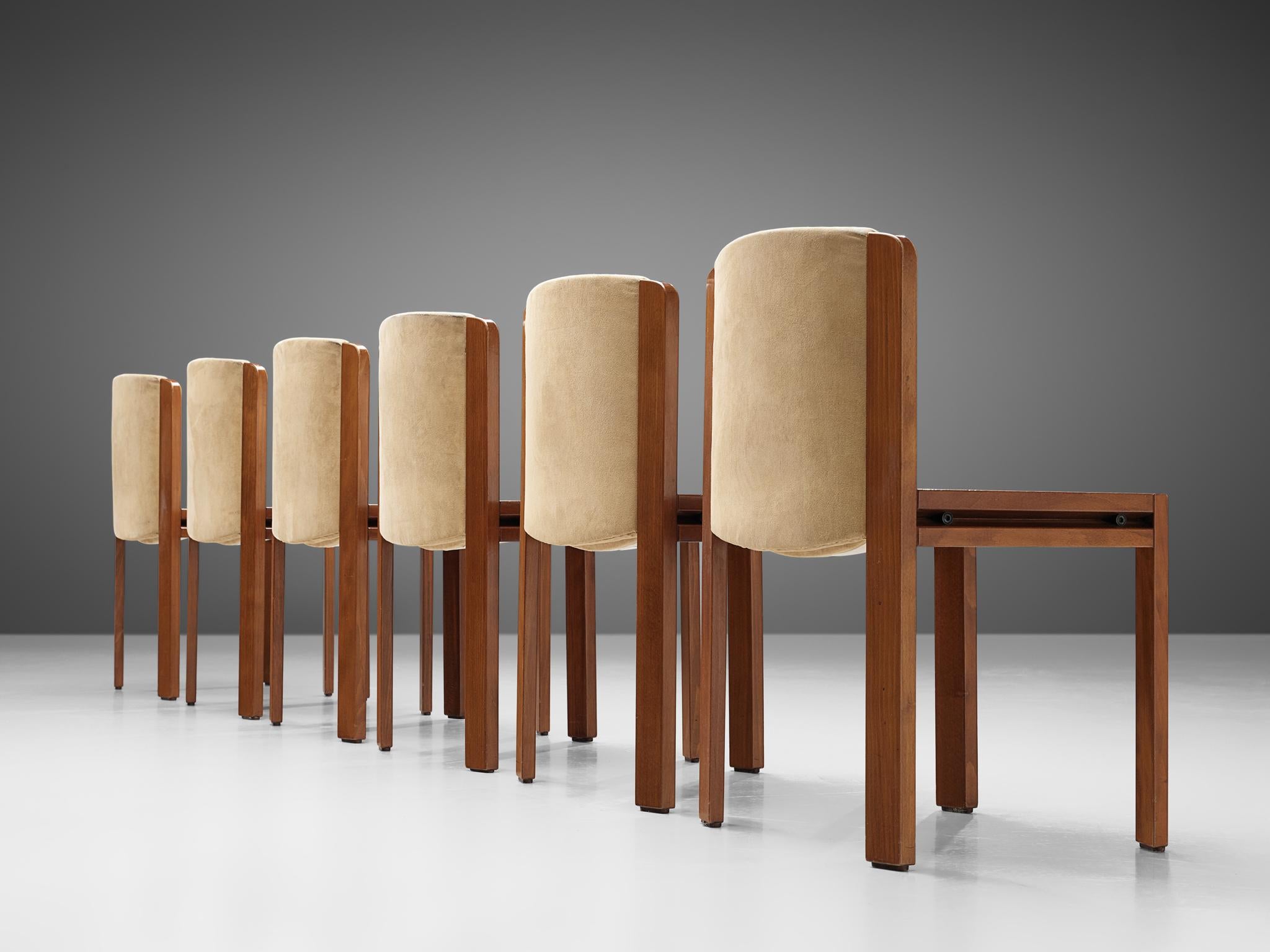 Italian Set of Six Joe Colombo '300' Dining Chairs