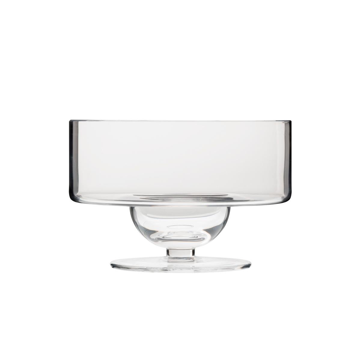 Danois Ensemble de six couverts de table en verre 'Sferico' de Joe Colombo en vente