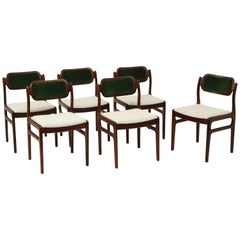 Set of Six Johannes Andersen Attributed Dining Chairs