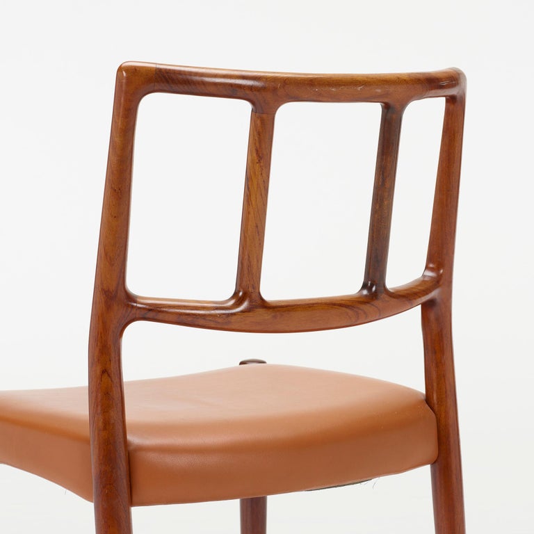 Danish Set of Six Johannes Andersen Dining Chairs