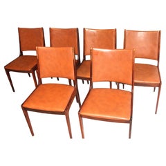 Mid-century rosewood dining chairs