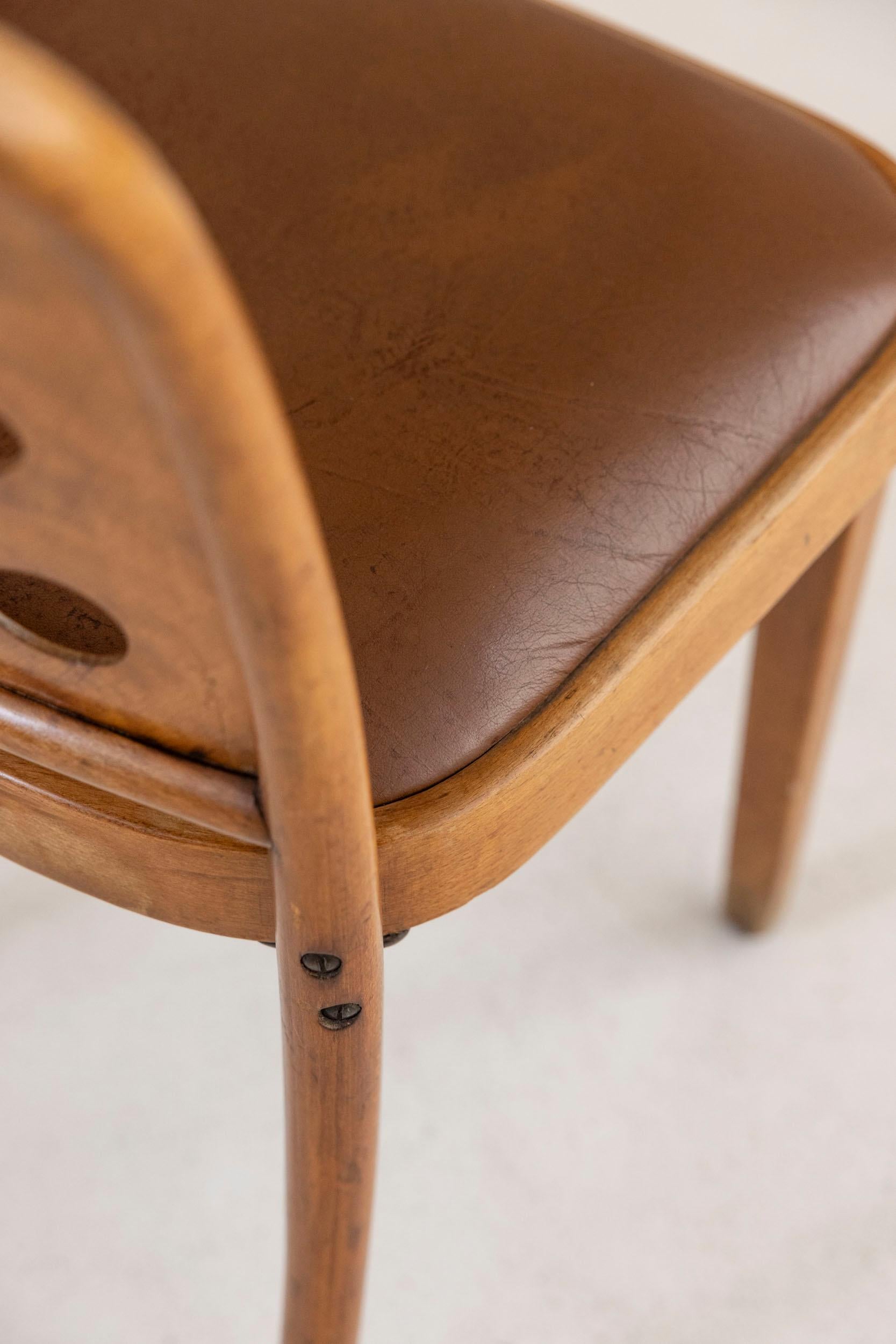 Ensemble de six chaises Josef Hoffmann, vers 1925 en vente 4