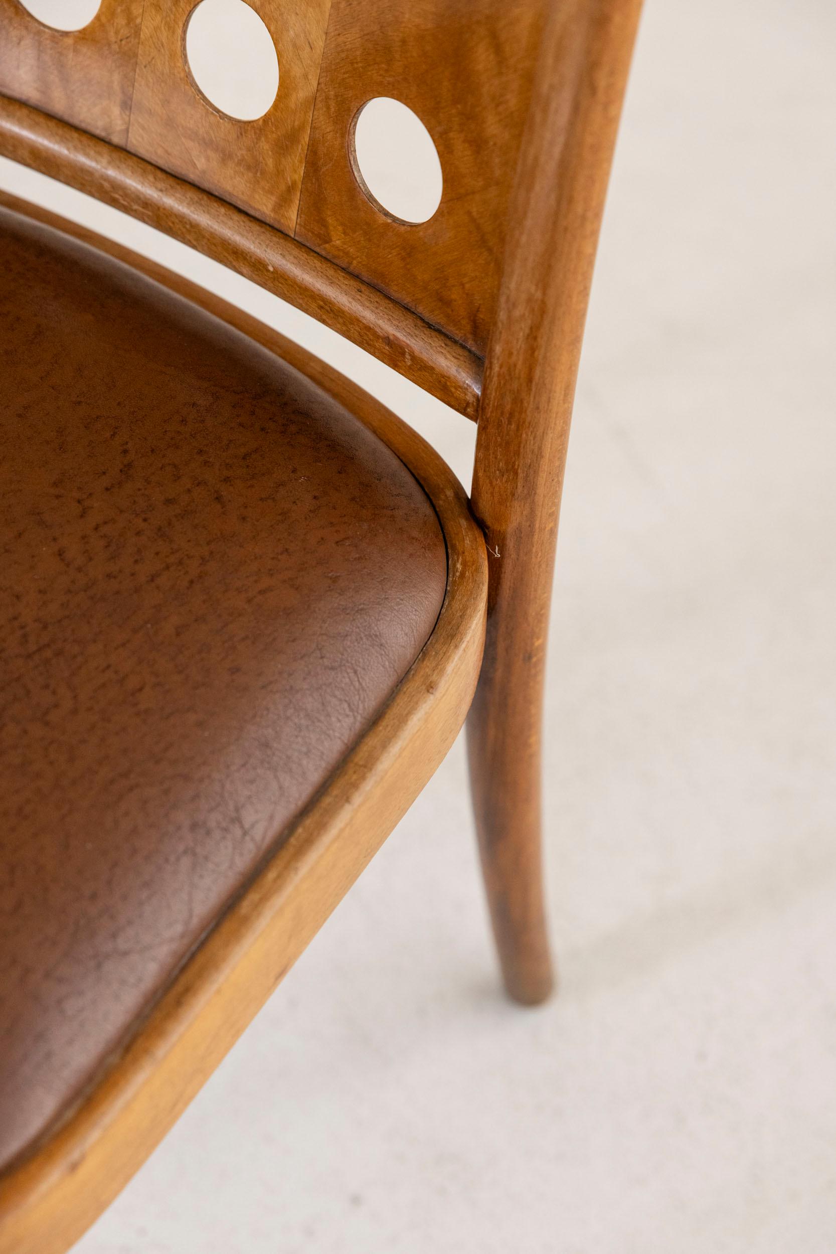 Ensemble de six chaises Josef Hoffmann, vers 1925 en vente 5