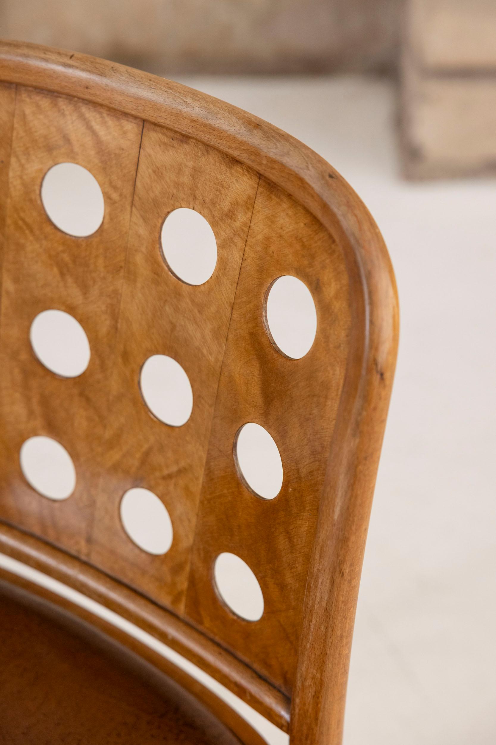 Ensemble de six chaises Josef Hoffmann, vers 1925 en vente 6