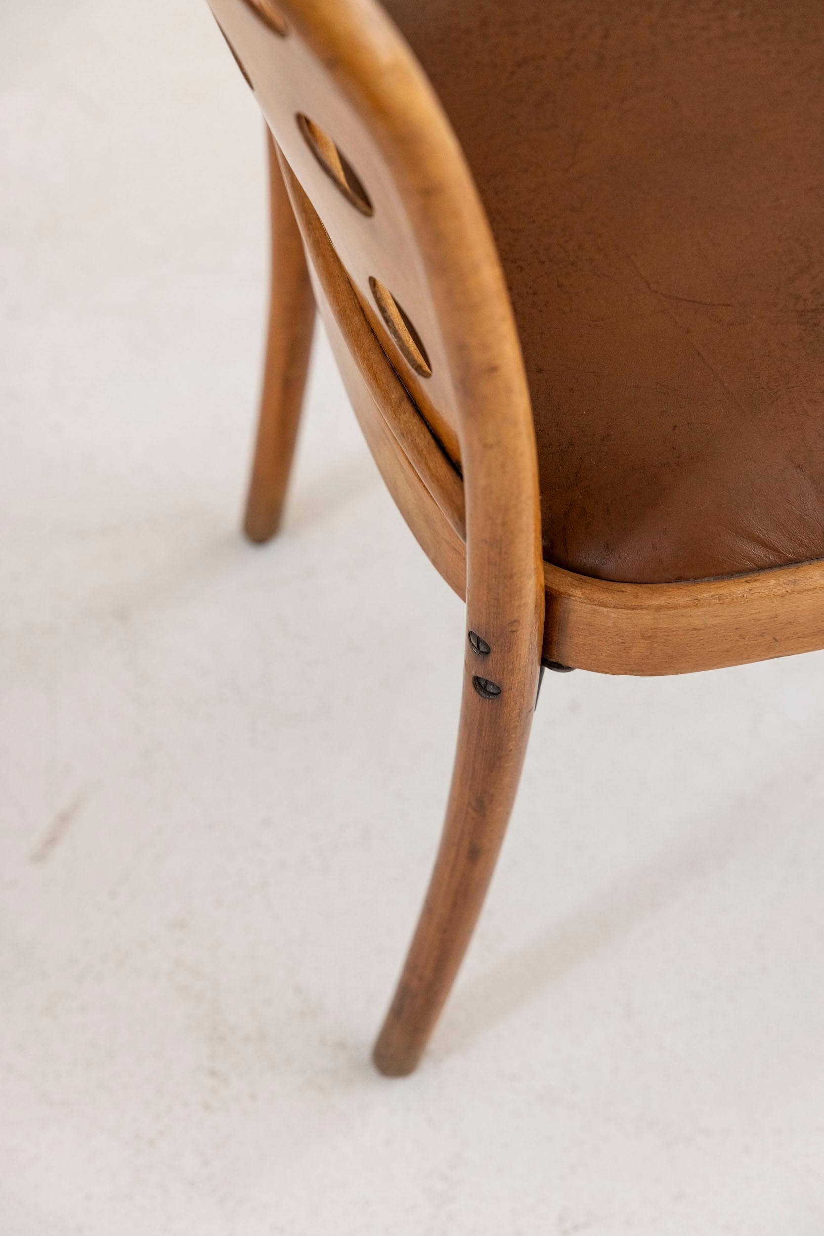 Ensemble de six chaises Josef Hoffmann, vers 1925 en vente 11