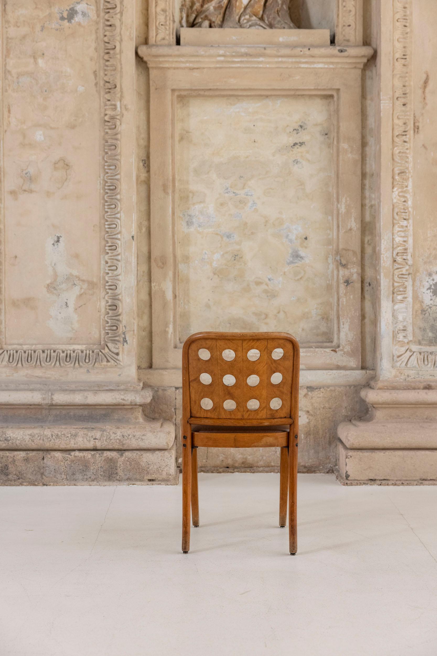 Ensemble de six chaises Josef Hoffmann, vers 1925 en vente 1