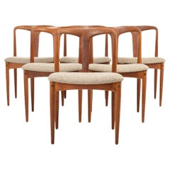 Set of six 'Juliane' dining chairs by Johannes Andersen for Uldum Mobelfabrik