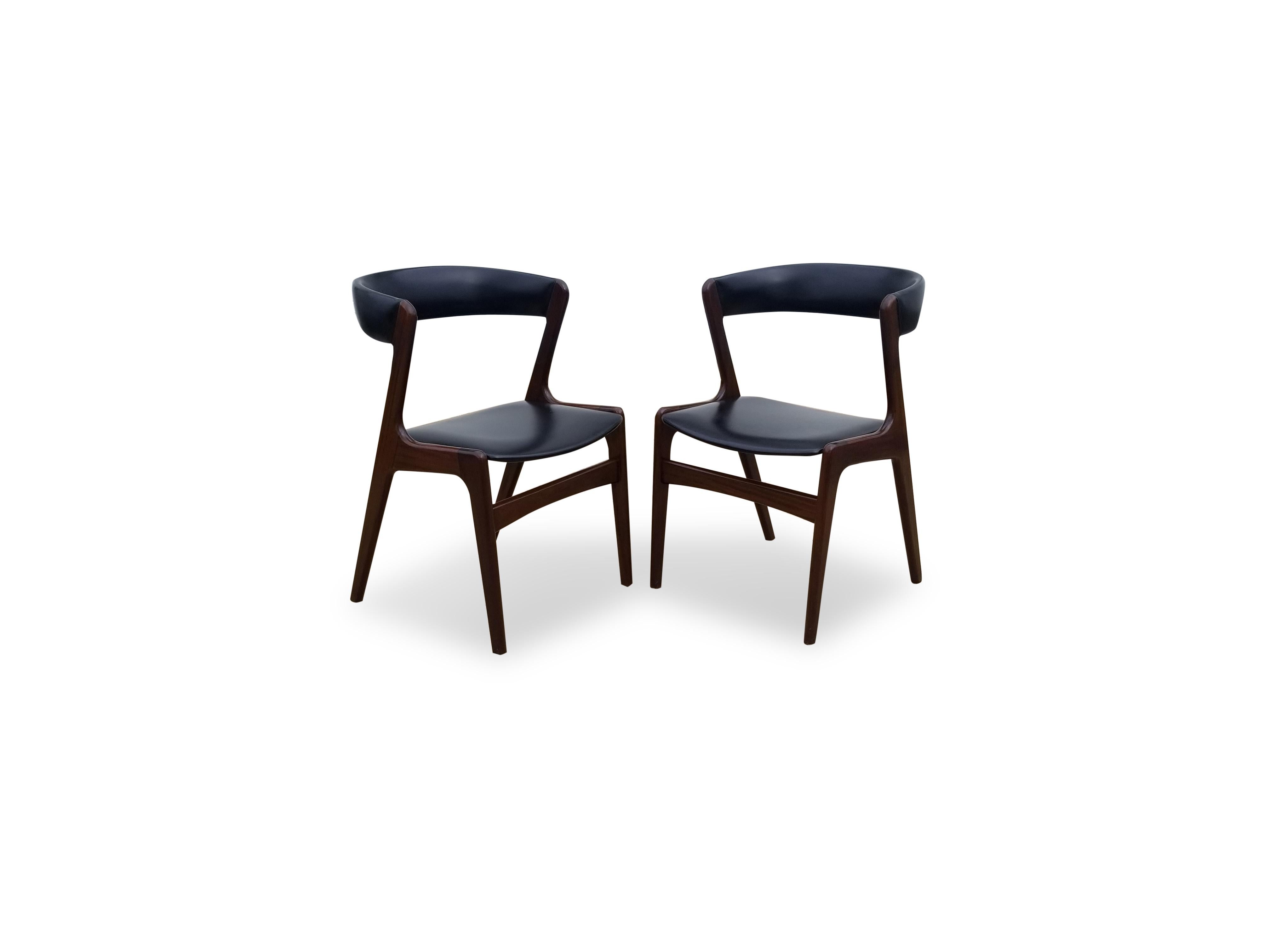 20th Century Set of Six Kai Kristiansen Dining Chairs