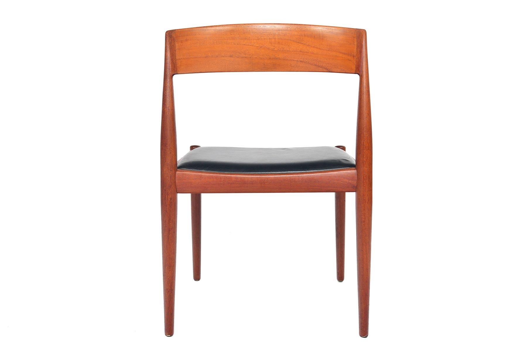 Set of Six Kai Kristiansen for Fritz Hansen Teak Dining Chairs 1