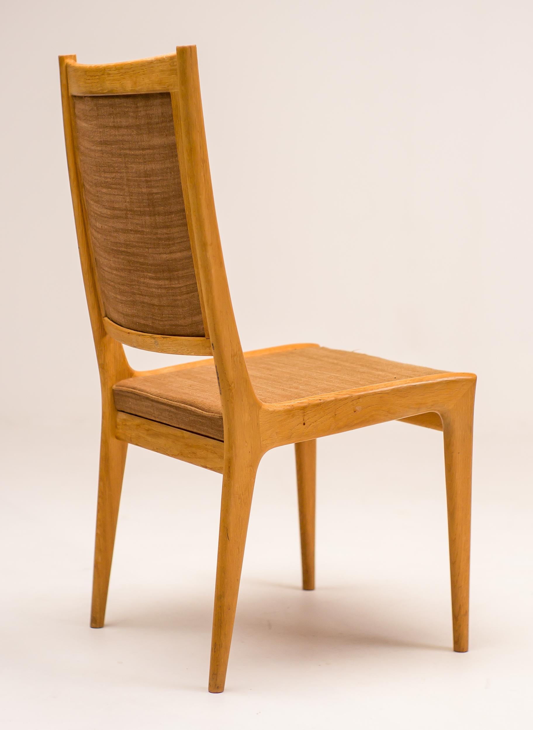 Set of Six Karl Erik Ekselius JOC Dining Chairs  In Good Condition For Sale In Dronten, NL