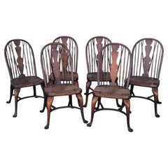 Set of Six Karpen Furniture Collection of Wood Chairs