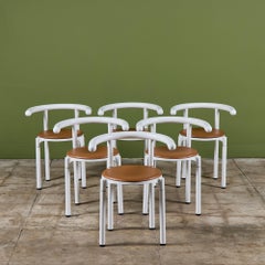 Set of Six Kartell Dining Chairs by Anna Castelli Ferrieri, 1981, Italy