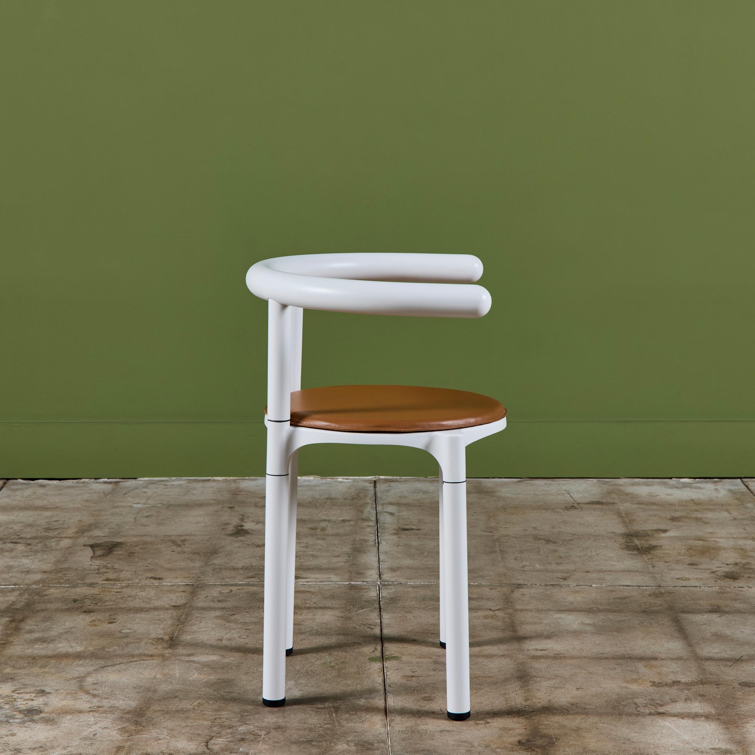 Satz von sechs Kartell-Esszimmerstühlen von Anna Castelli Ferrieri (Ende des 20. Jahrhunderts) im Angebot