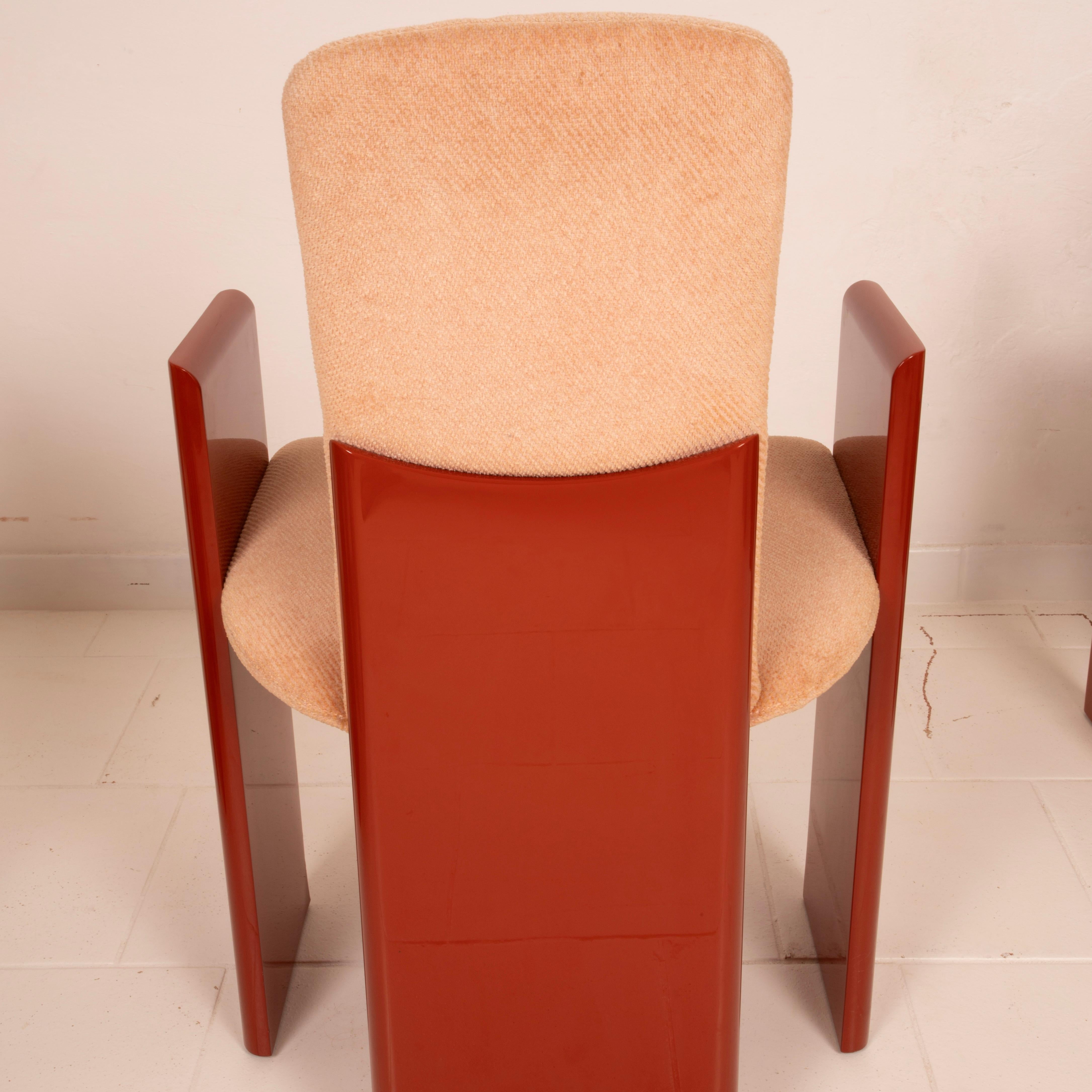 Set of six “Kinu” chairs designed by Motomi Kawakami for Arflex, 1983 Set of 2 in vendita 10