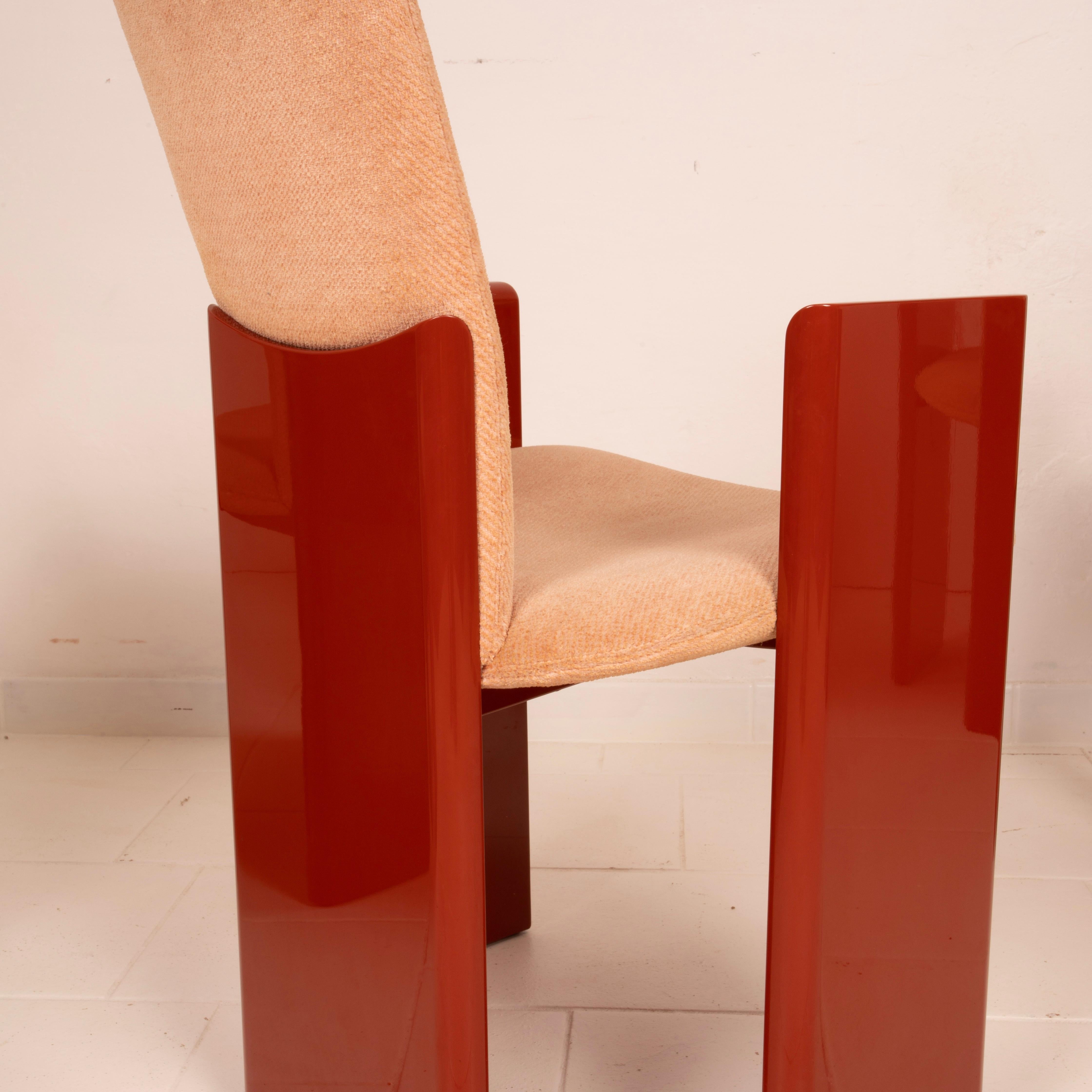 Ensemble de six chaises 