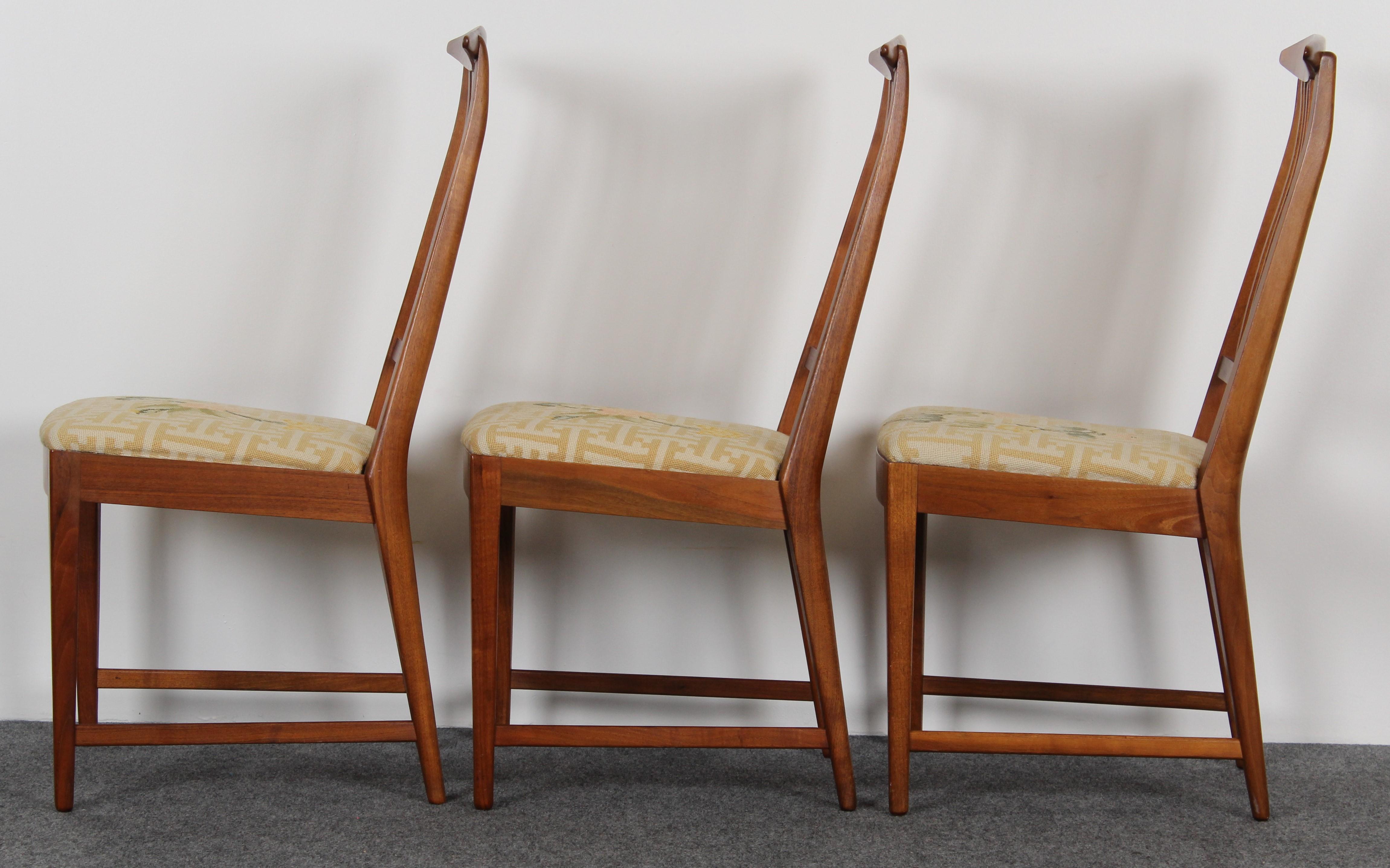 Set of Six Kipp Stewart Dining Chairs for Calvin, 1950s 1