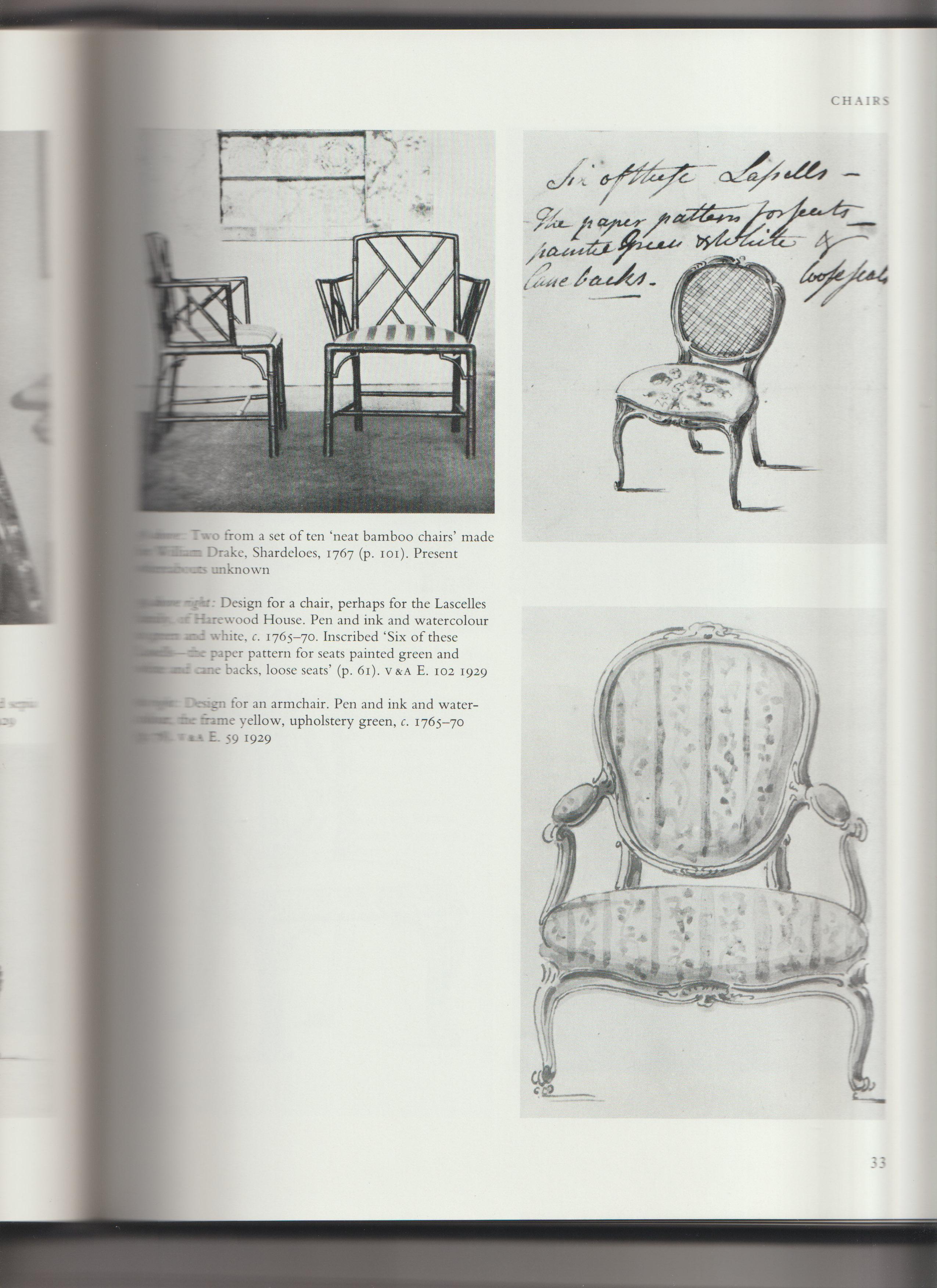 Conjunto de seis sillones 