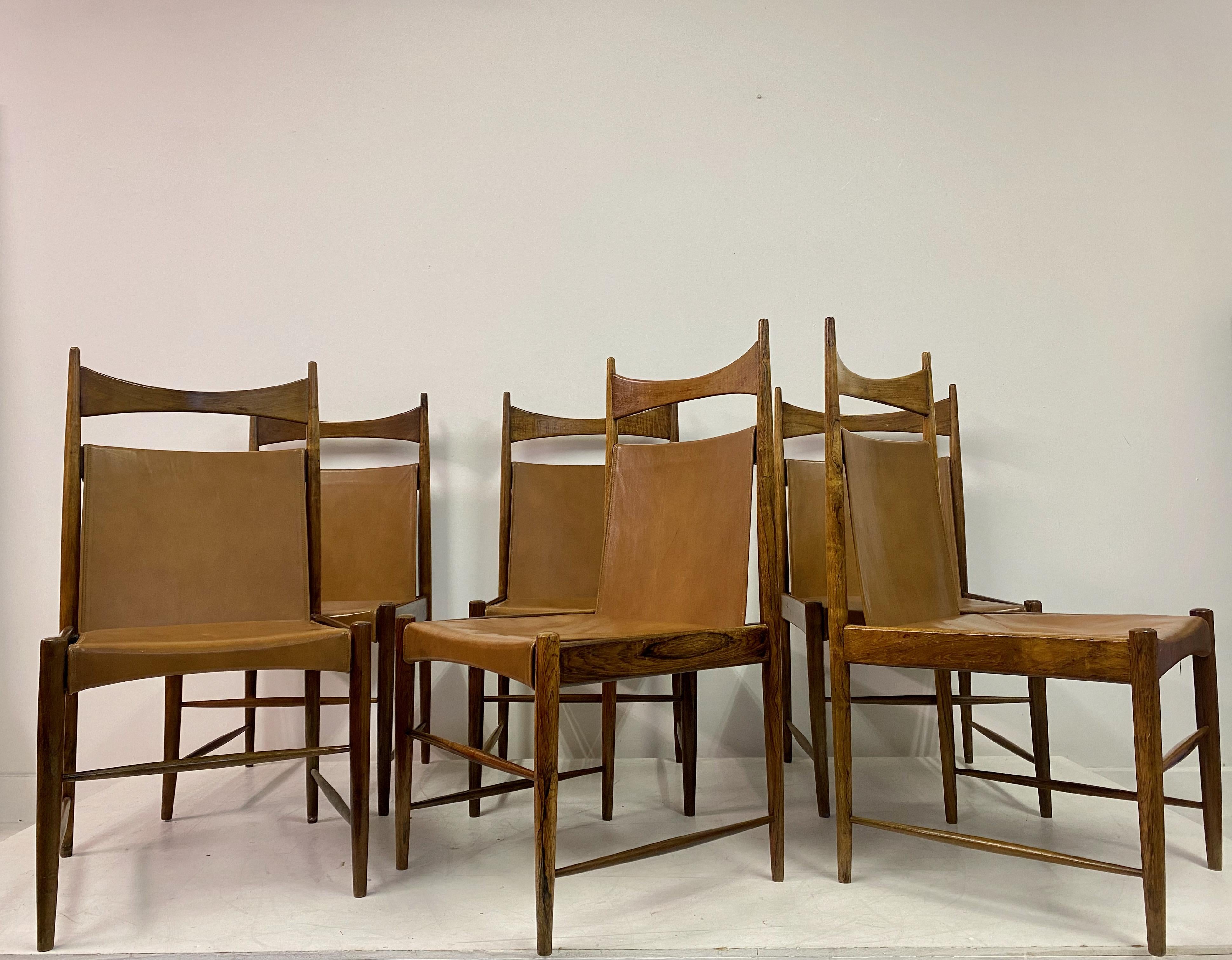 leather sling back dining chairs