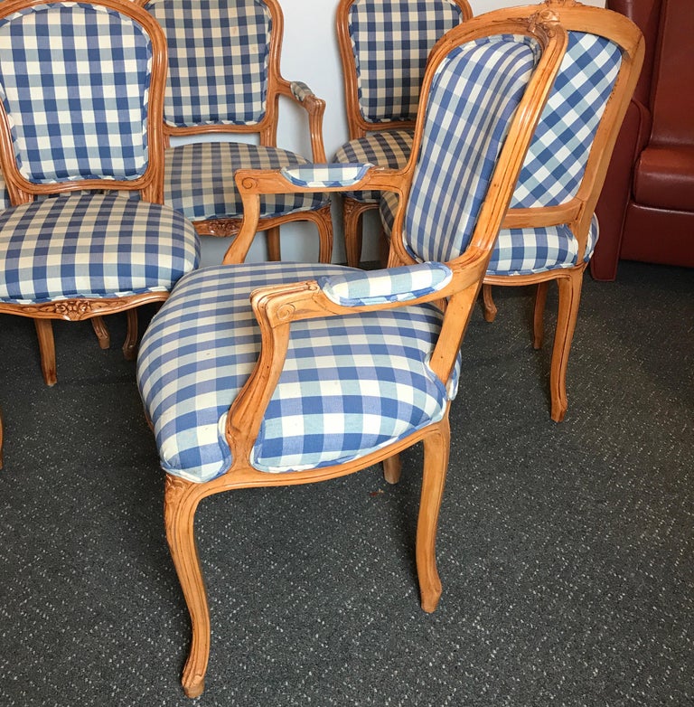 Set of Six Louis XV Dining Chairs For Sale at 1stDibs