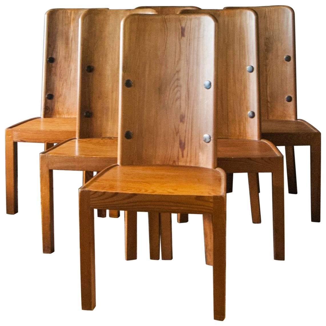Set of Six "Lovo" Chairs by Axel Einar Hjorth