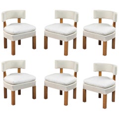 Set of Six Low Chairs by André Lurcat, circa 1927