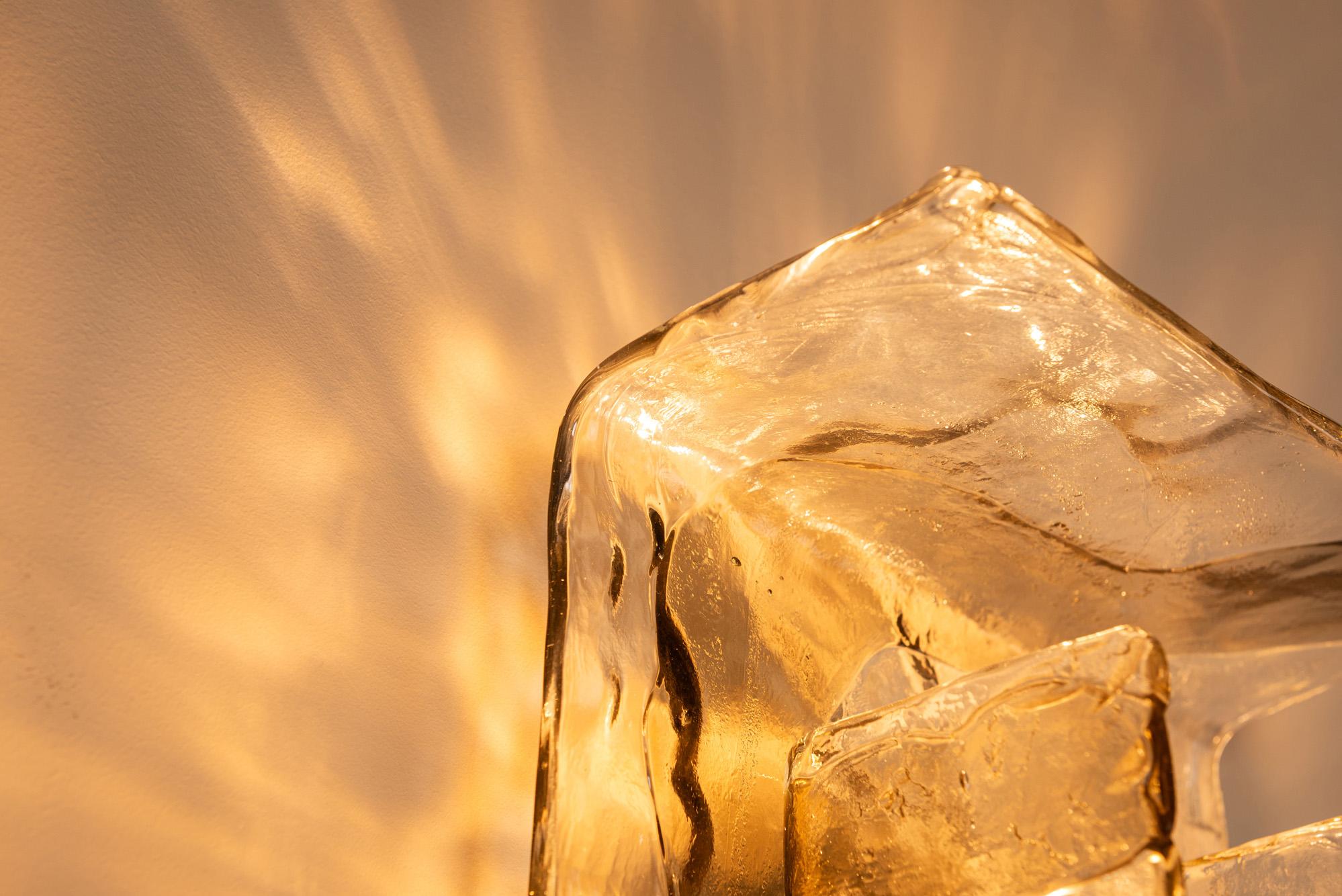 Juego de seis lámparas de pared LP257 de Carlo Nason para Mazzega, Italia Años 70 en venta 10