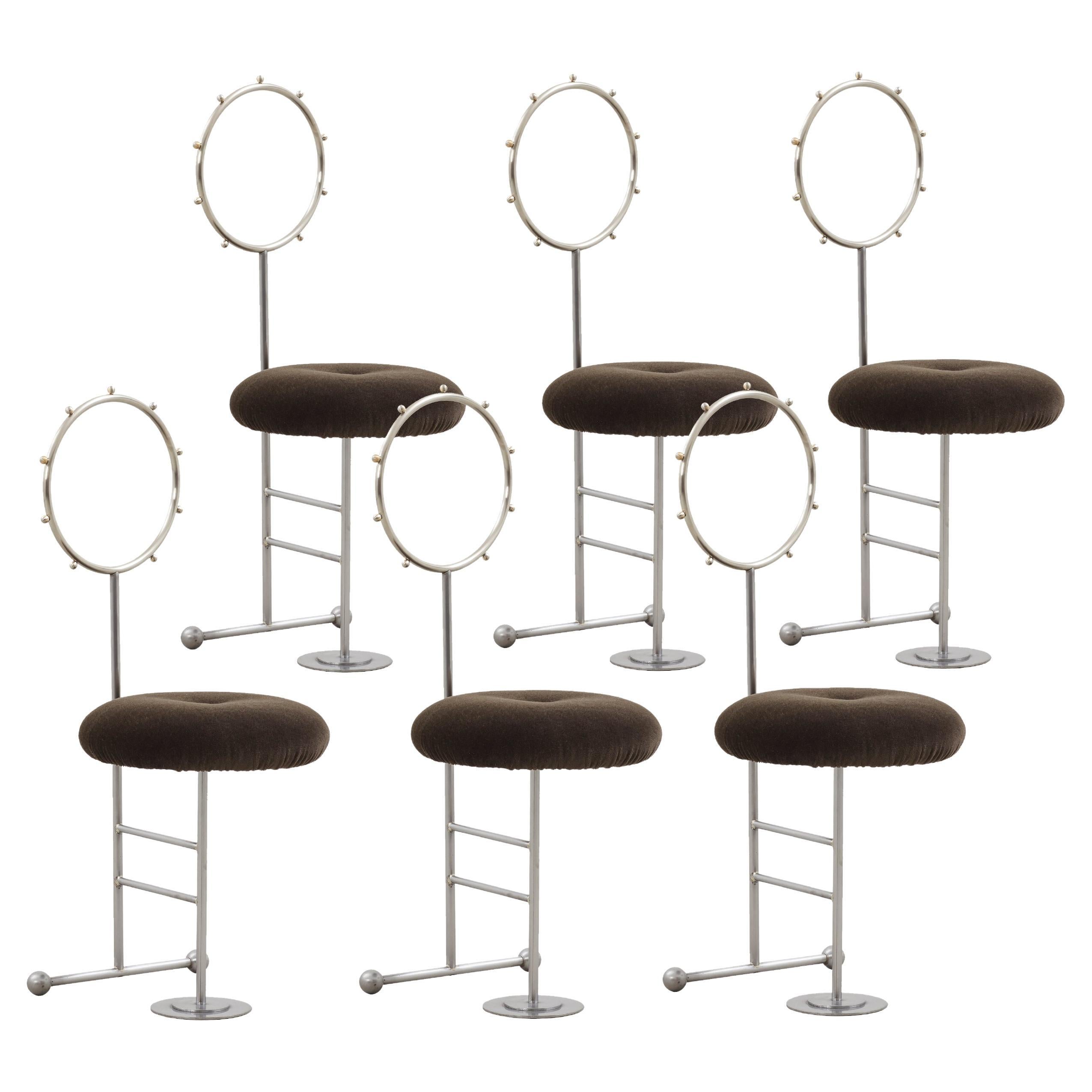 Set di sei sedie "Santa" di Luigi Serafini per Sawaya
Moroni - Italia, anni
80