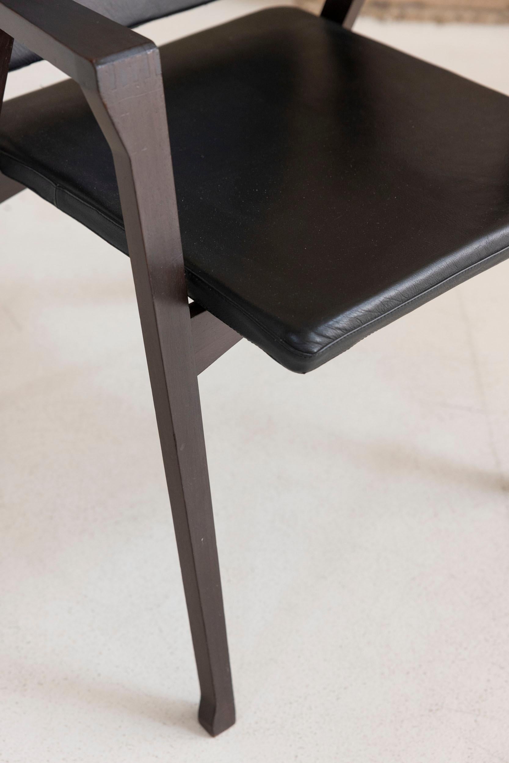 Set of six Luisa chairs mod. PT1 designed by Franco Albini for Poggi Pavia 5