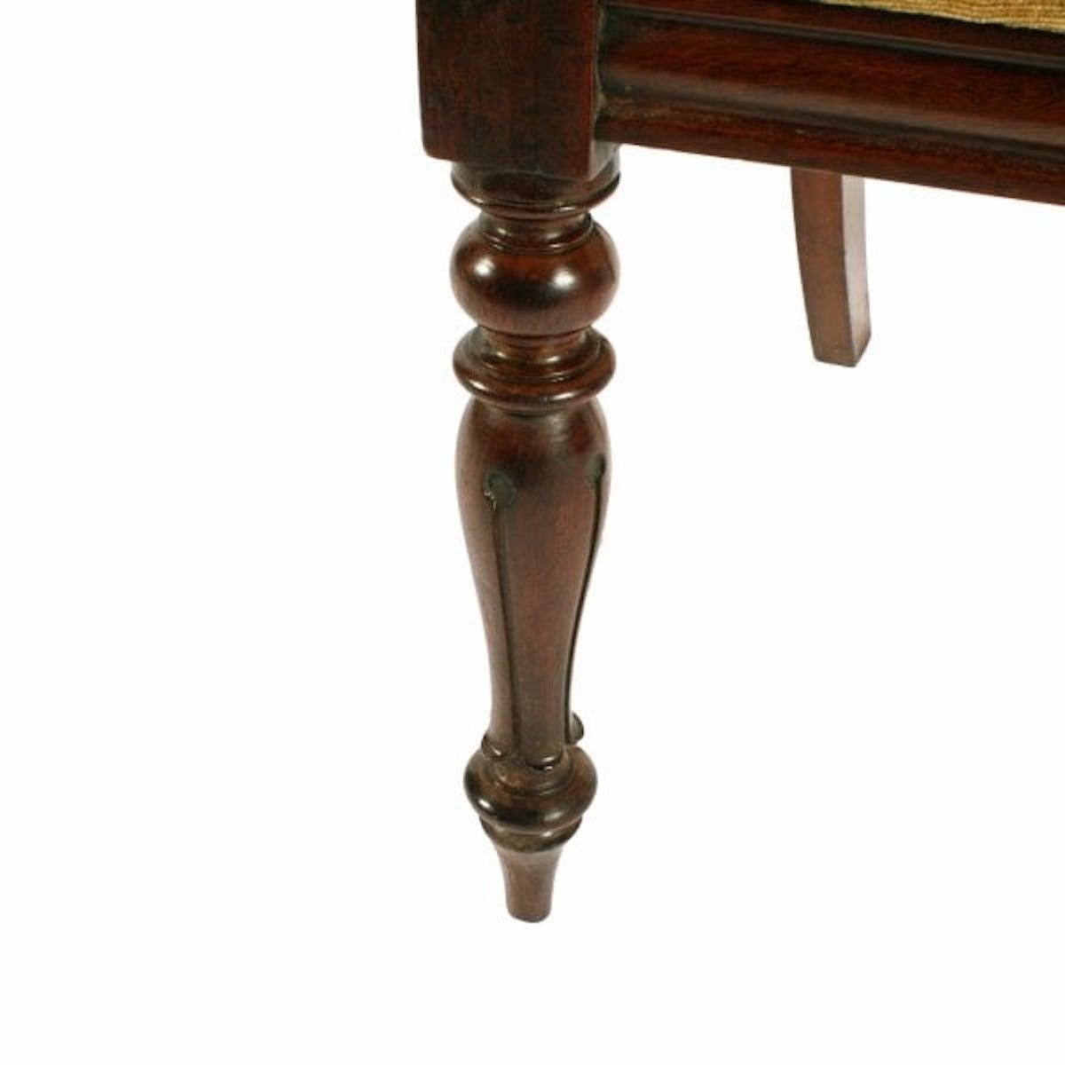 Set of Six Mahogany Chairs, 19th Century For Sale 4