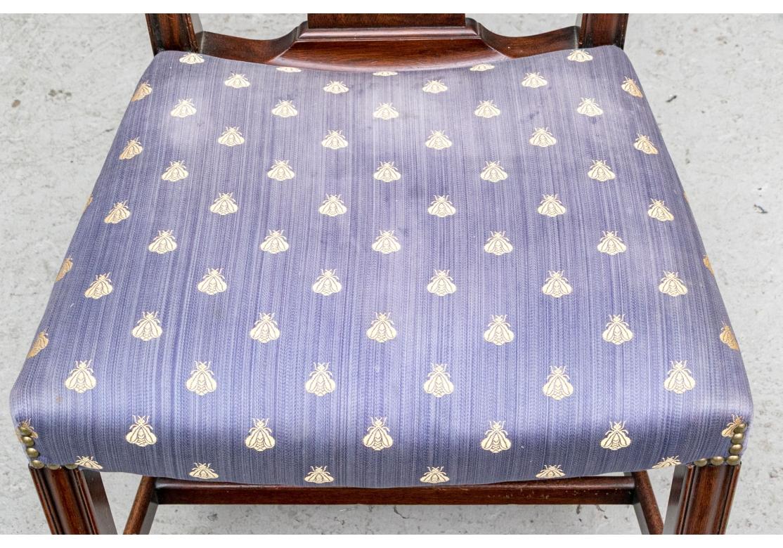 Set Of Six Mahogany Georgian Style Dining Chairs for Restoration en vente 4