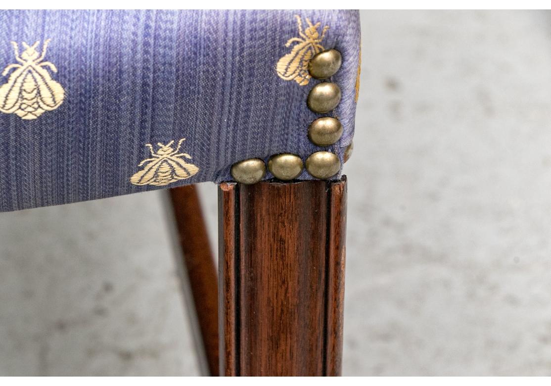 Georgien Set Of Six Mahogany Georgian Style Dining Chairs for Restoration en vente