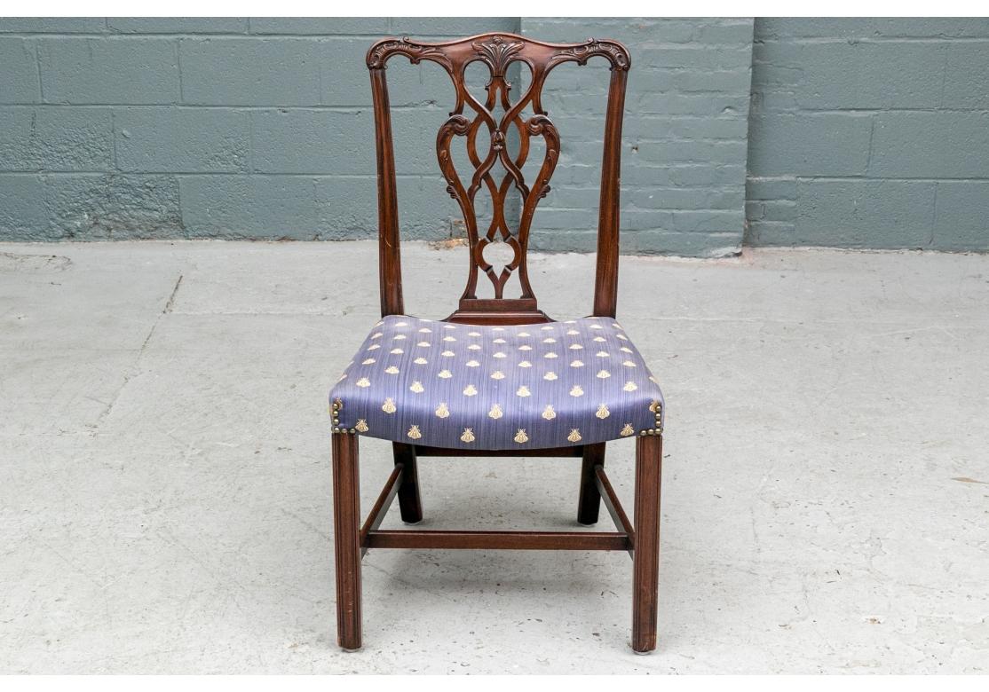 Set Of Six Mahogany Georgian Style Dining Chairs for Restoration en vente 2