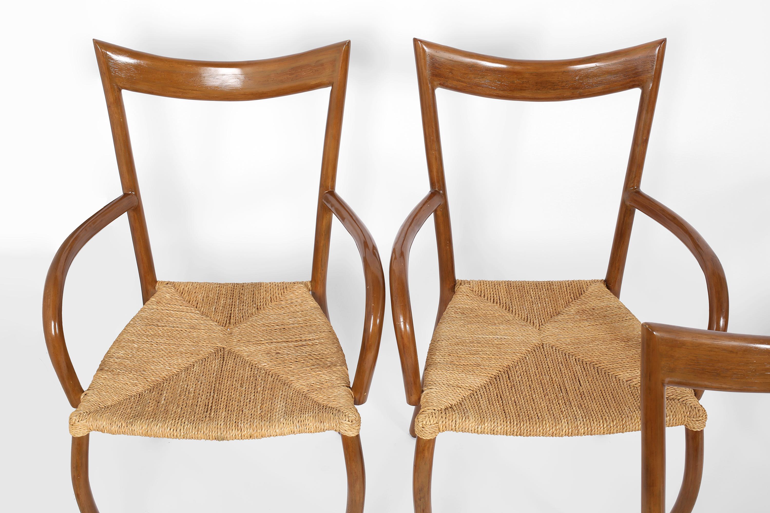Set of Six Manila Chairs by Val Padilla for Conran 1